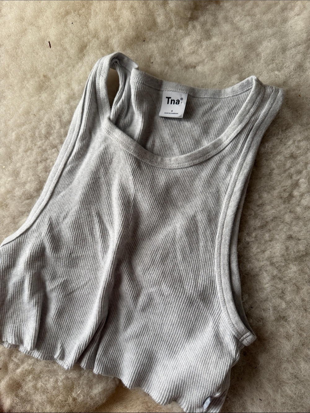 TNA cropped tank✨